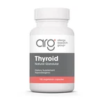Allergy Research Group Thyroid Natural Glandular 100 Vcapsule Exp 10/2028. Fixed Price $34.99.
