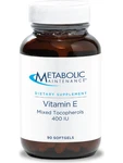 Metabolic Maintenance 400 Iu Mixed Tocopherols 90 Sofgels. Fixed Price $39.00.