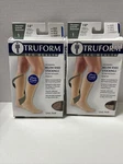 Truform 8808S Surgical Compression Stockings Anti-embolism 18 Mmhg Short 2XPAIRS. Fixed Price $11.69.