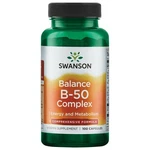 Swanson B-50 Complex Vitamins Energy, Stress & Heart Support 100 Capsules Diet. Fixed Price $16.59.