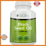 Purely Holistic Black Seed Oil Capsules 1400MG, 180 Softgels, 3 Month Supply -. Fixed Price $50.53.