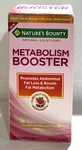 Nature Bounty Optimal Solutions Metabolism Booster Supplement EXP:09/26. Fixed Price $12.99.