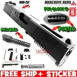 Aggressive Arms Black Serpent Complete Ported Slide Barrel For Glock 19 Gen 5. Fixed Price $329.00.