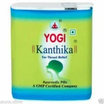 Yogi Kanthika Herbal Pills Relieves Sore Throat Swelling Irritation Cough 3 X140. Fixed Price $15.89.