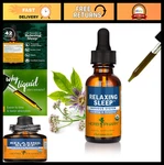 Organic Valerian Root Sleep Aid Tincture With Chamomile & Passion Flower - 42 Se. Fixed Price $15.99.