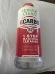 1 Step Maximum Cleanse Same Day Detox Qcarbo 32OZ Tropical Flavor 6/7/26. Fixed Price $27.99.