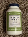 The Vitamin Shoppe Turmeric Curcumin Extract 300MG Capsules Exp 11/2025. Fixed Price $18.99.
