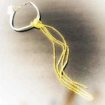 Amrita Singh Noho Meringue Choker Lemon. Fixed Price $38.99.
