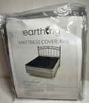 New! Earthing Mattress Cover - King Size Black Grounding Bed. Fixed Price $71.99.