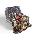 Teenage Mutant Ninja Turtles Soft Plush Blanket 62X90 The Good Guys. Fixed Price $41.98.