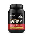 Optimum Nutrition Gold Standard 100% Whey Protein Powder - Banana Cream 2LBS. Fixed Price $30.00.