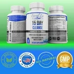 15 Day Colon Cleanse - Life Changing Herbal Detox W/ Fiber, Probiotics, Senna. Fixed Price $19.97.