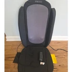 Homedics Shiatsu Back Massager W Heat SBM-215H Black Gray Chair Cushion Remote. Fixed Price $99.00.