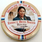 Medicine Of The People Insect Bite Salve Relief 0.75 Oz - Native America Made. Fixed Price $19.77.