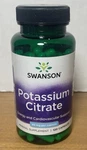 Swanson Potassium Citrate Capsules Energy & Heart Cardiovascular Health 99MG/120. Fixed Price $11.99.