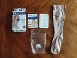 Beige Truform 8808S Surgical Compression Stockings Anti-embolism 18 Mmhg Short. Fixed Price $7.00.
