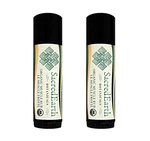Sacred Earth Botanicals Organic Muscle Rub - 2 Pack (.6 Ounce Portable Tubes). Fixed Price $22.95.