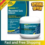 Magnilife Relaxing Cream 4 Oz Restless Legs Relief W/ Lavender & Magnesium. Fixed Price $17.95.