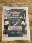 New/sealed Xl Gabrialla Abdominal And Back Support Binder White AB-309(I) 9". Fixed Price $14.00.