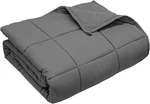 20LB Queen Size Weighted Blanket For Adults - Breathable, Washable, Grey. Fixed Price $90.99.