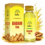 Dabur Badam Tail Pure Almond Oil For Daily Body & Hair Nourishment, 50ML. Fixed Price $12.99.