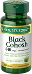 Nature's Bounty Black Cohosh 540MG 100 Caps Natural Menopause Support. Fixed Price $11.39.