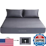 Laxvapiu Grounding Sheets Queen Silver Fiber Grounded Fitted For Bed. Fixed Price $121.88.