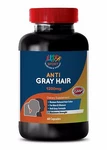 Younger Looking Skin Capsules Anti-gray Hair 1200MG Saw Loss 1B. Fixed Price $17.66.