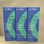 3 X Plusone Restful Sleep Spray - Magnesium, Lavender & Ashwaghanda 4 Fl Oz (B78. Fixed Price $23.99.