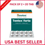 2 Packs Tentex Forte Himalaya 100 Tabs With Long Expiry & Free Shipping. Fixed Price $20.99.
