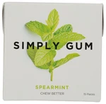 Simply Gum Spearmint Chewing 15 Pieces Sugar Free Ct. Fixed Price $55.99.
