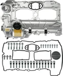 Aluminum N20 Engine Valve Cover Kit With Gasket, Bolts & Oil Filler Cap Bmw. Fixed Price $266.79.