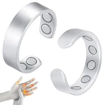 Cigmag 2PCS Copper Rings For Women Men, With Powerful 9X Silver Matte. Fixed Price $16.87.
