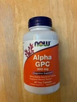 Now Foods Alpha Gpc 300 Mg 60 Veg Capsules Gmp Quality Assured. Fixed Price $25.95.