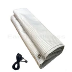 Earthing Grounding Sheet Carbon Thread, Large 96"X 30"& Copper Cord, Half. Fixed Price $28.00.