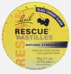 6 Pack Bach Rescue Pastilles, Black Currant Flavor 35 Count. Fixed Price $50.00.