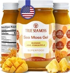 True Sea Moss Gel Superfood Mango Pineapple 16OZ New Exp 12/2026. Fixed Price $16.98.