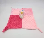 Make Believe Ideas Pink Unicorn Lovey Security Blanket Sensory Tags Knots 11.5". Fixed Price $19.99.