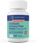 Welmate Urinary Pain Uti Relief Maximum Strength (phenazopyridine Hcl (72 Pills). Fixed Price $40.00.