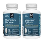 (2-PACK) Magnesium Glycinate Tablets 180 Ct Heart, Bone, Nerve, Muscle Health. Fixed Price $32.00.