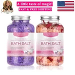 Bath Salts Kit Himalayan Pink -46 Oz, Pack Of 2 Natural Epsom Rose,.... Fixed Price $28.79.