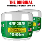 Hemp Oil Pain Relief - Works Fast (2X 4OZ) Made Usa Msm Arnica Bee Pollen. Fixed Price $28.99.