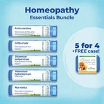 Boiron Travel Pocket Kit - Homeopathic 5 Remedy Tubes With Pellets New!. Fixed Price $39.77.