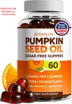 Sugar-free Pumpkin Seed Oil Gummies 60 Count (pack Of 1), Orange. Fixed Price $57.95.