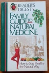 Readers Digest Family Guide To Natural Medicine Hardcover. Fixed Price $8.99.
