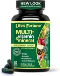 Life's Fortune Multivitamin & Mineral 60 Tablets All Natural Energy Source Su.... Fixed Price $37.53.