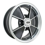 15" X 4-1/2" Vw Bug Lug Black Empi Brm Wheel Includes Cap-valve Stem. Fixed Price $243.04.