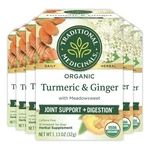 Traditional Medicinals 96 Count (pack Of 6), Tea Trmrc Mdwswt Gngr Org. Fixed Price $48.44.