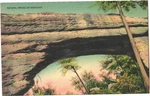Natural Bridge Kentucky Linen Postcard Rock Arch Mammoth Cave Postmarked 1941. Fixed Price $9.99.