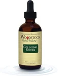 Woodstock Herbal Products Colloidal Silver 4 Oz - Immune System Support. Fixed Price $24.99.